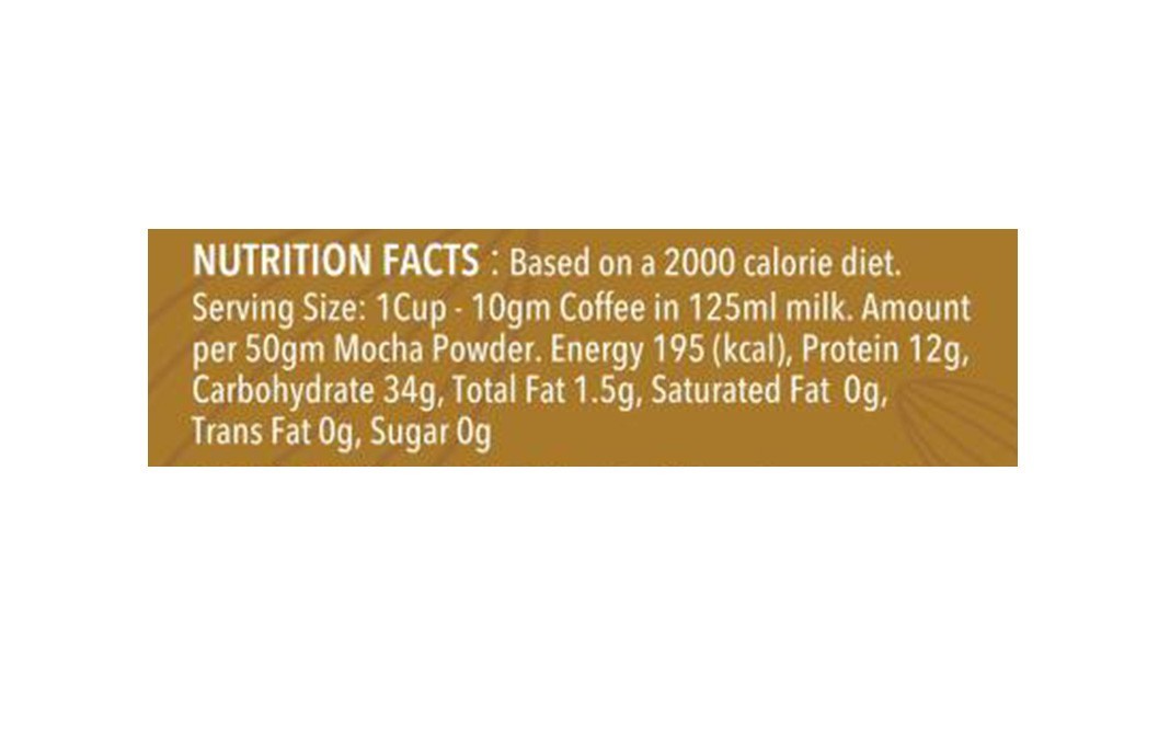 Colombian Brew Double Chocolate Mocha Coffee   Pack  100 grams